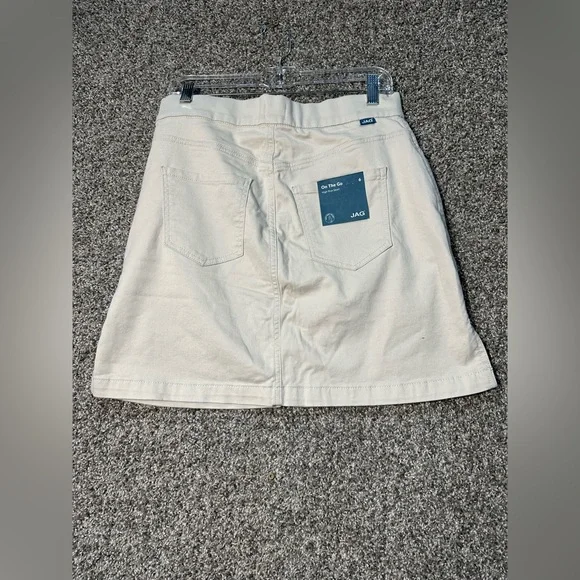 NWT Jag Jeans On The Go Mid Rise Skort Size 6 - Picture 6 of 7